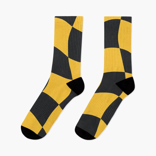 Artikelvorschau, Abstraktes Welliges Schwarz-Gold Schachbrettmuster entworfen und verkauft von Aureva Arts Shop.