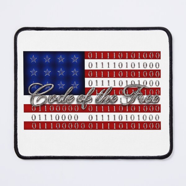 Item preview, Code of the Free Tech Flag Products designed and sold by JayVisionz.