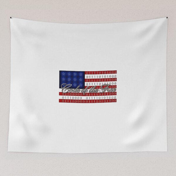 Item preview, Code of the Free Tech Flag Products designed and sold by JayVisionz.