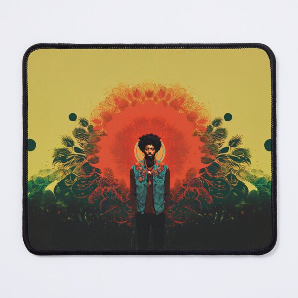 Item preview, Afrocentric Sunset Portrait designed and sold by DoubleDK.