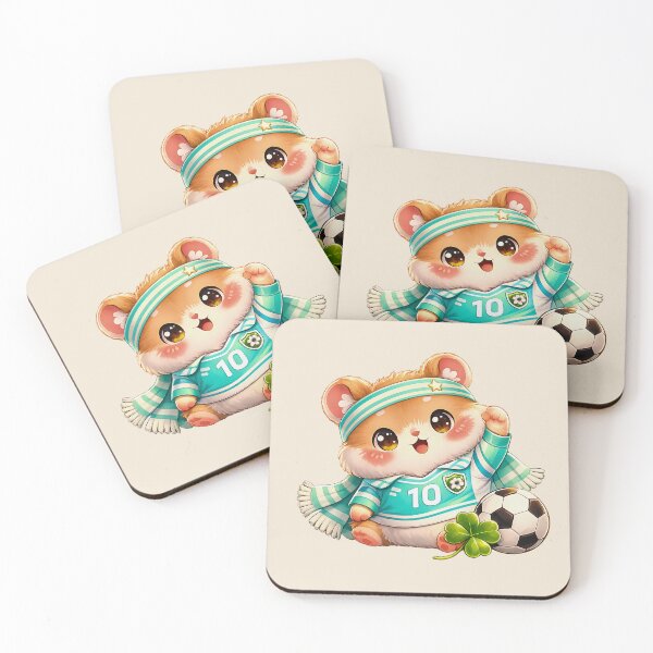 Item preview, Lucky Jersey Hamster ?? Cute Football Fan Design designed and sold by Pick'n Quick.
