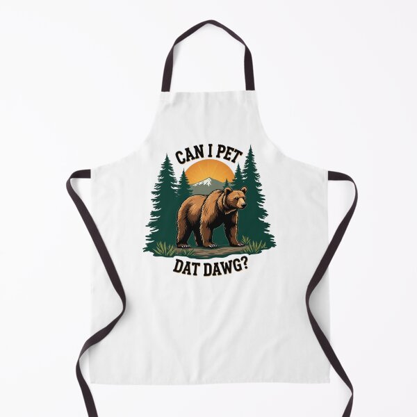 Item preview, Can I Pet Dat Dawg? Funny Bear designed and sold by CoquetteGoose.
