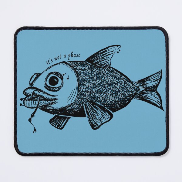 Item preview, Edgy Fish with Piercings designed and sold by hannahsinkpen.
