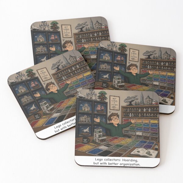 Item preview, Lego collectors: Hoarding, but with better organization. designed and sold by CinemaChronik.