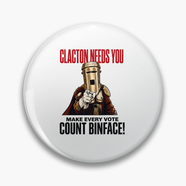 Item preview, VOTE BINFACE, Vote Count Binface - Count Binface designed and sold by EthaMalen.
