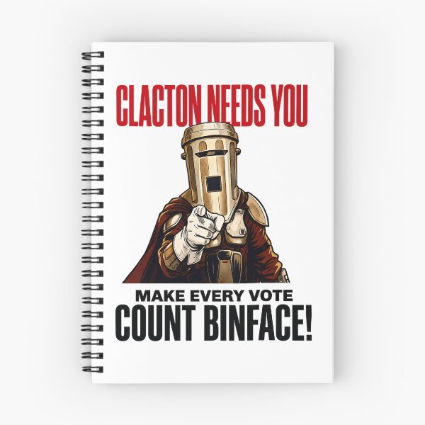 Item preview, VOTE BINFACE, Vote Count Binface - Count Binface designed and sold by EthaMalen.
