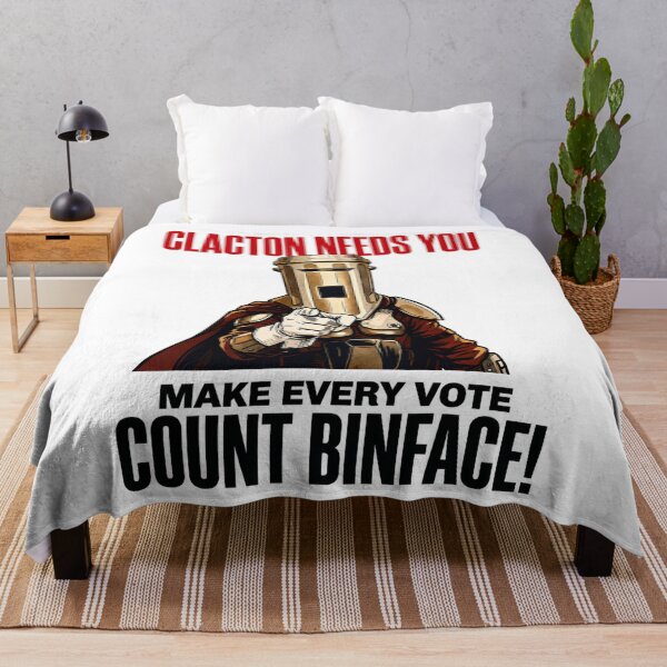 Item preview, VOTE BINFACE, Vote Count Binface - Count Binface designed and sold by EthaMalen.