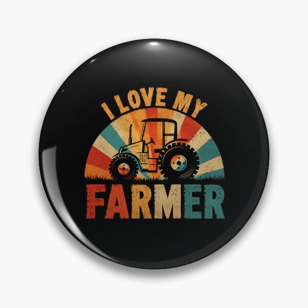 Item preview, I Love My Farmer Farming Agriculture Farmer's Wife Girlfriend designed and sold by HumansStuck12.