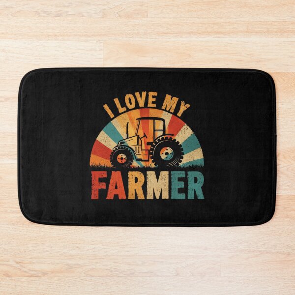 Item preview, I Love My Farmer Farming Agriculture Farmer's Wife Girlfriend designed and sold by HumansStuck12.