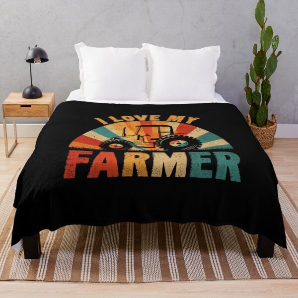 Item preview, I Love My Farmer Farming Agriculture Farmer's Wife Girlfriend designed and sold by HumansStuck12.