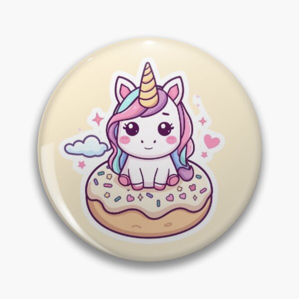 Item preview, Cute Unicorn Donut Kawaii Sticker | Magical Pastel Dessert Gift designed and sold by Stylestickers55.