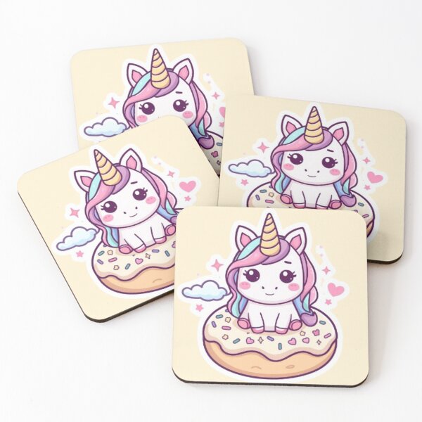 Item preview, Cute Unicorn Donut Kawaii Sticker | Magical Pastel Dessert Gift designed and sold by Stylestickers55.