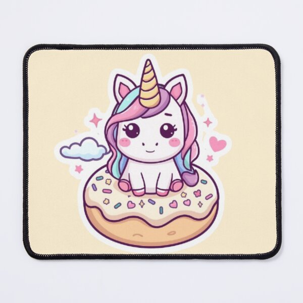 Item preview, Cute Unicorn Donut Kawaii Sticker | Magical Pastel Dessert Gift designed and sold by Stylestickers55.