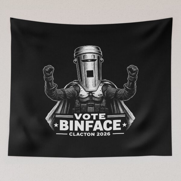 Item preview, VOTE BINFACE, Vote Count Binface - Count Binface designed and sold by EthaMalen.