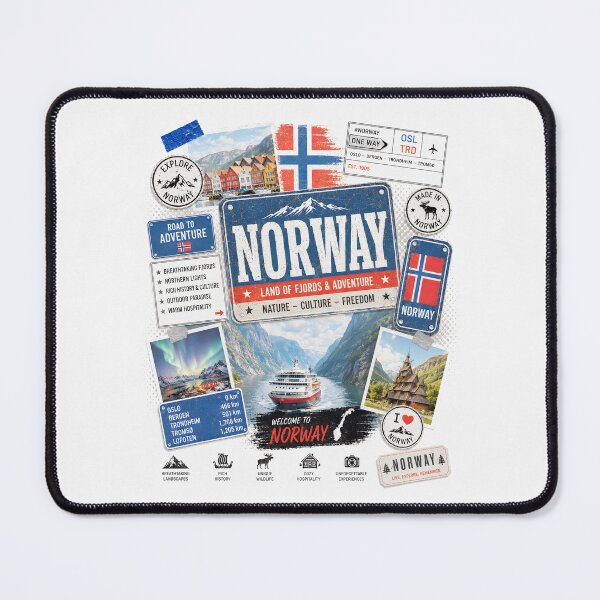 Item preview, Norway Passport Memories designed and sold by EdwinkOne.