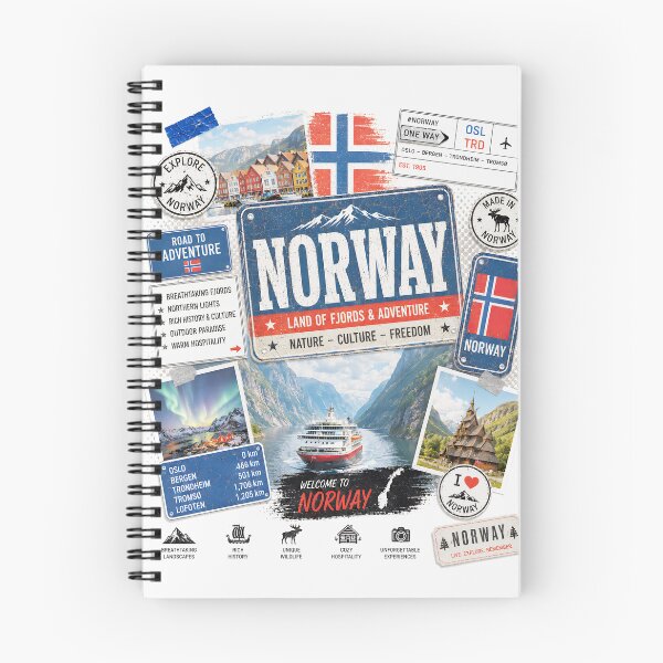 Item preview, Norway Passport Memories designed and sold by AtuqStudio.