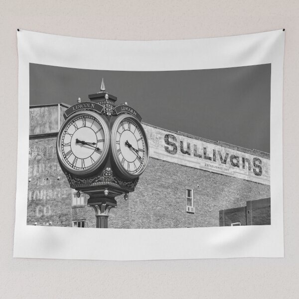 Item preview, Town Clock, Lincoln, Nebraska B+W designed and sold by Gerard Fornarotto.