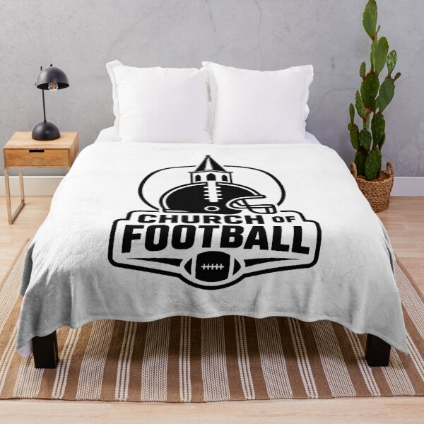 Item preview, Church of Football Sports Fandom Black designed and sold by DredMuunStudios.