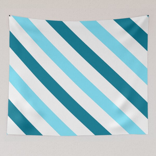 Item preview, Blue Diagonal Stripe Pattern designed and sold by Illustropedia ..