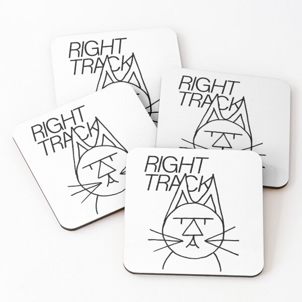 Item preview, FeltTipCat - Right Track designed and sold by felttipcat.