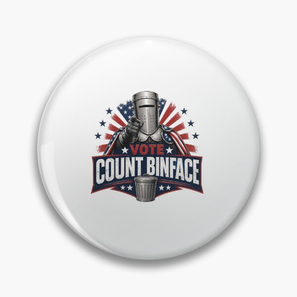 Item preview, VOTE BINFACE, Vote Count Binface - Count Binface designed and sold by EthaMalen.