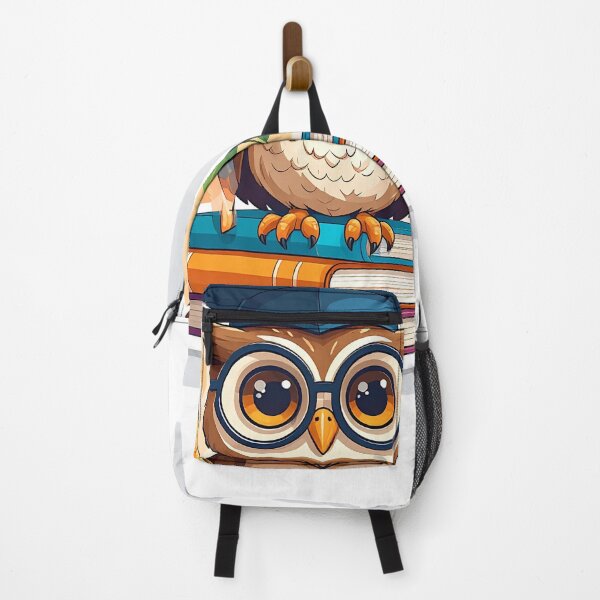 Item preview, Cute Owl Sitting on a Stack of School Books | Back to School Sticker designed and sold by OksArtStudio.