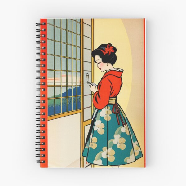 Item preview, Art - Japanese Art Deco Woman, Elegant Style of the 1920s-1930s designed and sold by Beat-It.