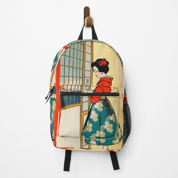 Item preview, Art - Japanese Art Deco Woman, Elegant Style of the 1920s-1930s designed and sold by Beat-It.