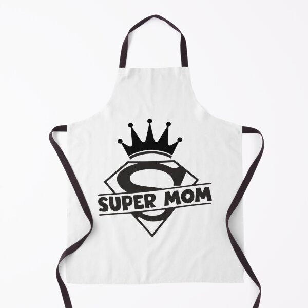 Item preview, Super Mom Crown Superhero Shield Typography designed and sold by Macias123.