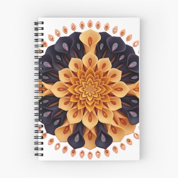 Item preview, Warm Floral Geometric Pattern designed and sold by samuel2025.