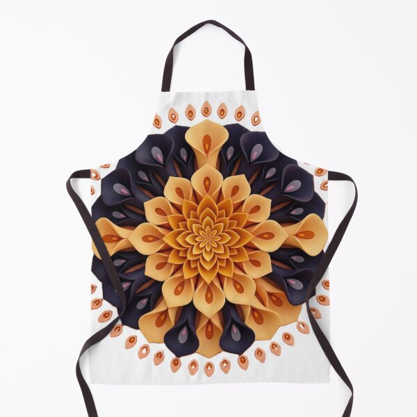 Item preview, Warm Floral Geometric Pattern designed and sold by samuel2025.