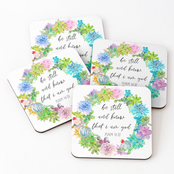 Item preview, Be Still and know that I Am God - Psalm 46:10 designed and sold by Homebody Hobbyist.