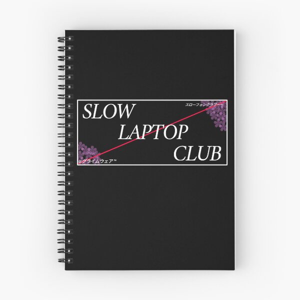 Item preview, Slow laptop club similar to car slapstickers jdm wob designed and sold by GrimeWear.