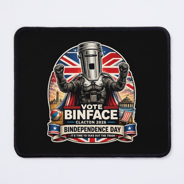 Item preview, VOTE BINFACE, Vote Count Binface - Count Binface designed and sold by EthaMalen.