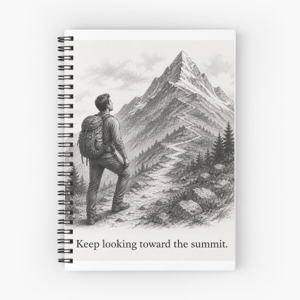 Item preview, Keep looking toward the summit. designed and sold by CinemaChronik.