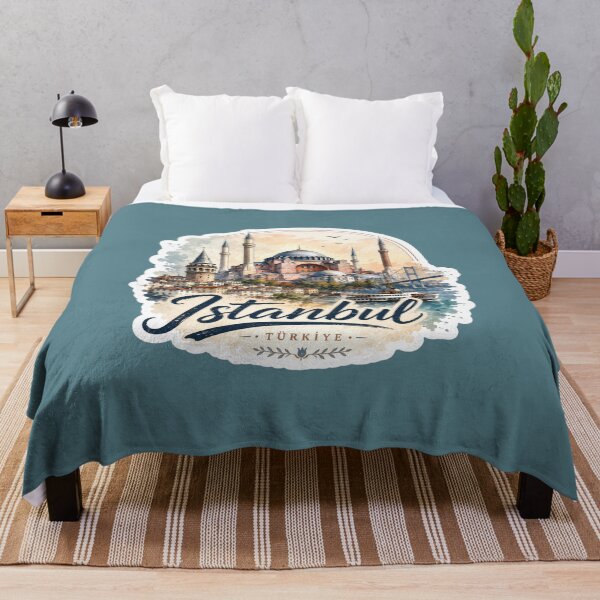 Item preview, Vintage Istanbul Travel Art Türkiye designed and sold by GusiaTreasures.