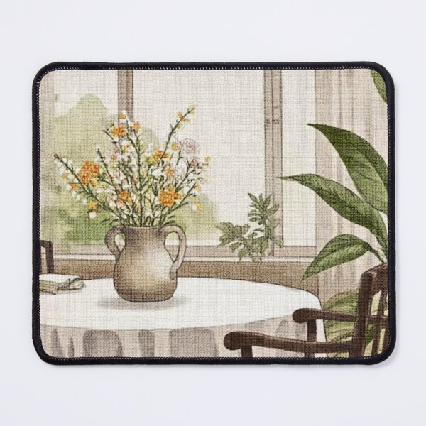 Item preview, Cozy Cottage Floral Still Life designed and sold by Bright Stone .