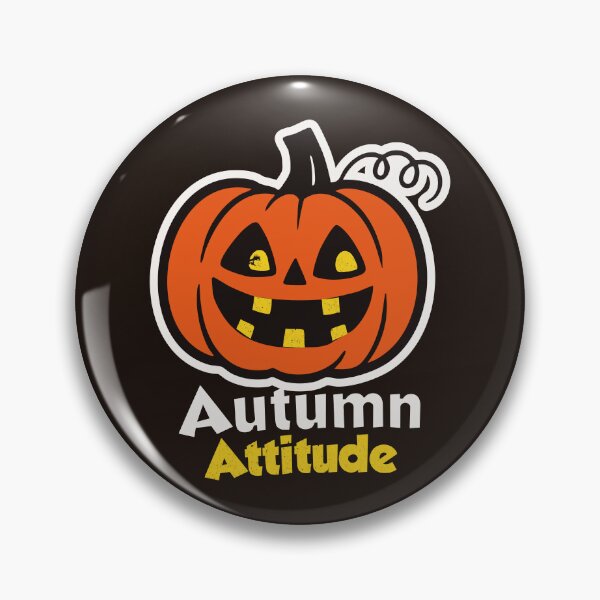 Item preview, Autumn Attitude Cute Jack O Lantern Pumpkin Retro designed and sold by CamaleonDesigns.