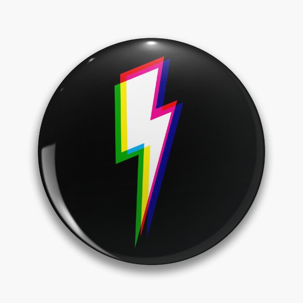 Item preview, Lightning Bolt CMYK - Dark designed and sold by animinimal.