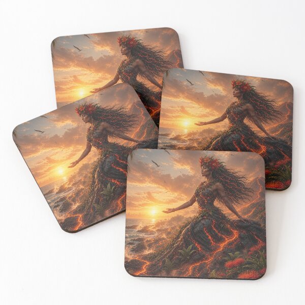 Item preview, Pele - Where Fire Becomes Earth designed and sold by SilverSpring55.