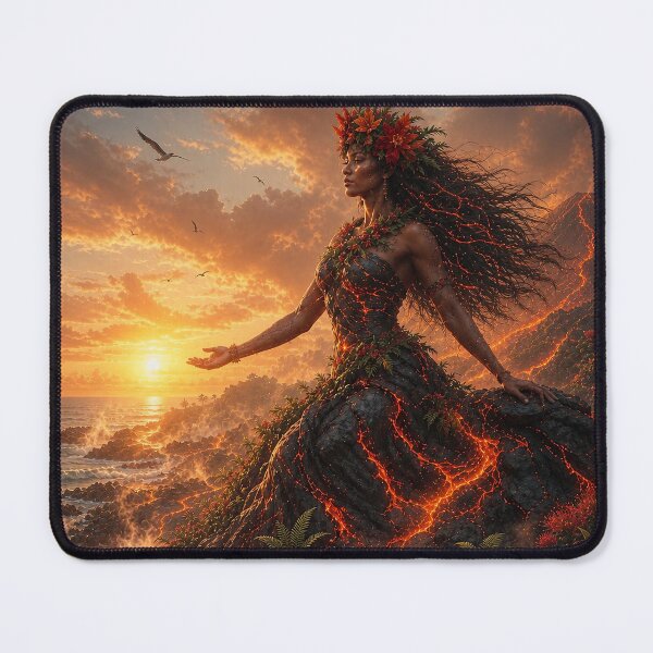 Item preview, Pele - Where Fire Becomes Earth designed and sold by SilverSpring55.