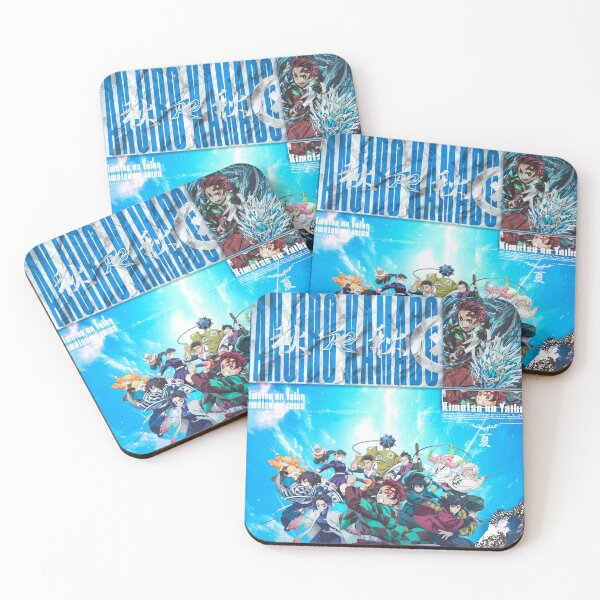 Item preview, Tanjiro Kamado - Demon Slayer Corps Blue Neon Graphic Art designed and sold by Shopunte.