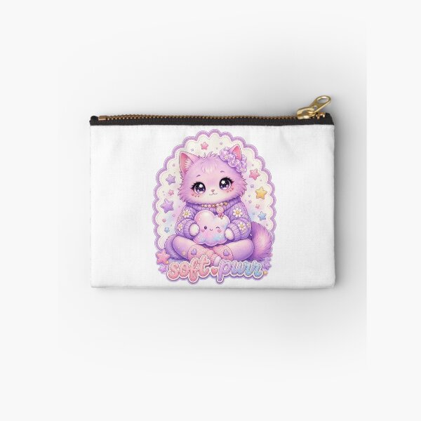 Item preview, Cloud-Hugging Lavender Kitty designed and sold by Kitty-and-Cat.