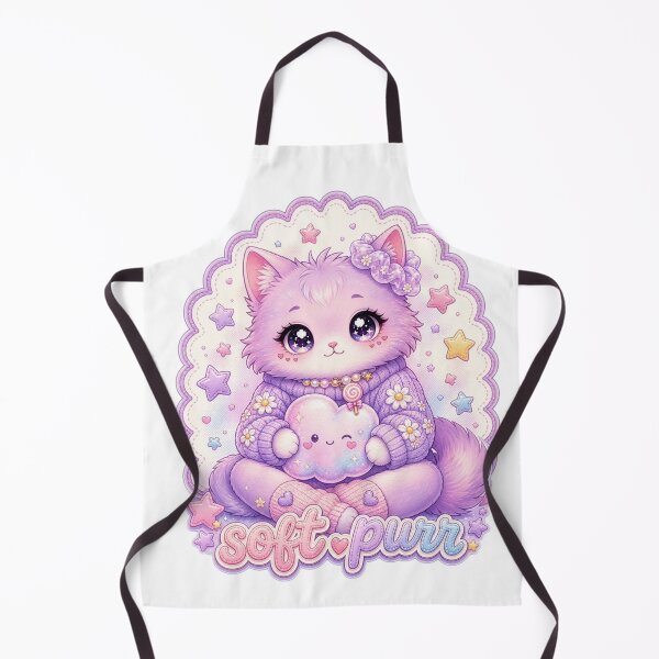 Item preview, Cloud-Hugging Lavender Kitty designed and sold by Kitty-and-Cat.