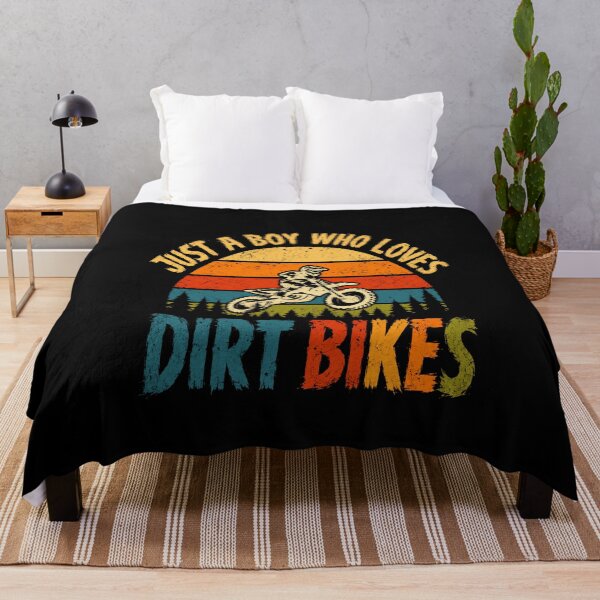 Item preview, Just A Boy Who Loves Dirt Bikes Motocross Offroad Rider designed and sold by HumansStuck12.