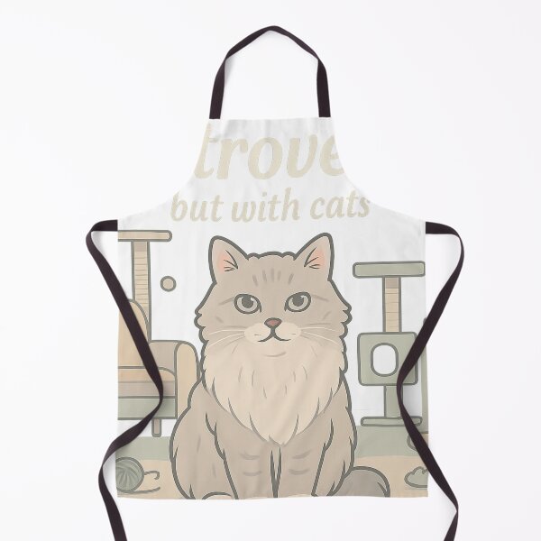 Item preview, Introverted but with Cats: Fun Design for Cat Lovers and Introverted People designed and sold by Cat-astrophes.