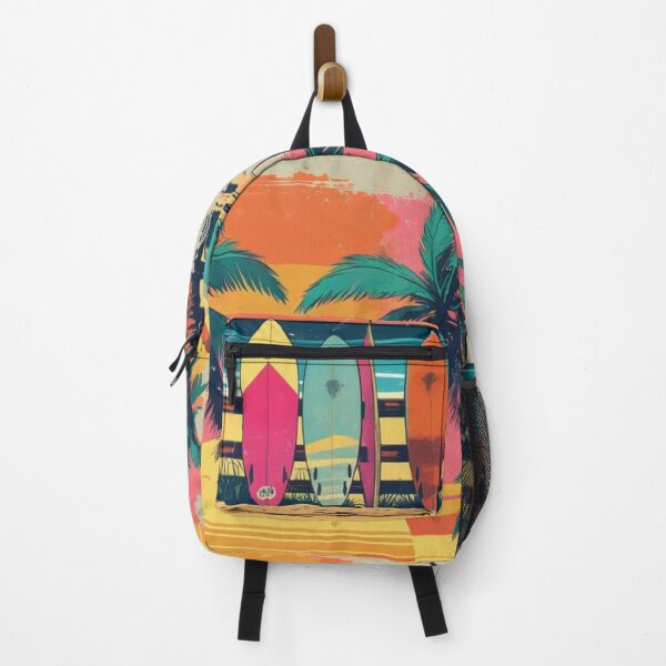 Item preview, Vintage Surfboards Sunset – Retro Beach Palm Trees | Summer Aesthetic designed and sold by hyper retro.