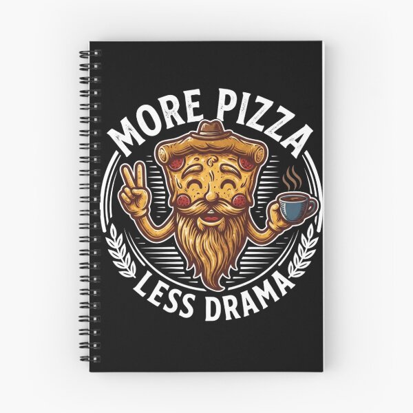 Item preview, More Pizza, Less Drama | Funny Pizza Lover Gift designed and sold by BrokenLabel.