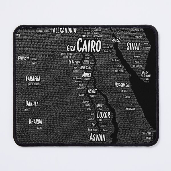 Item preview, Egypt Typography Map | Australian Cities Word Art designed and sold by layalistoresa.