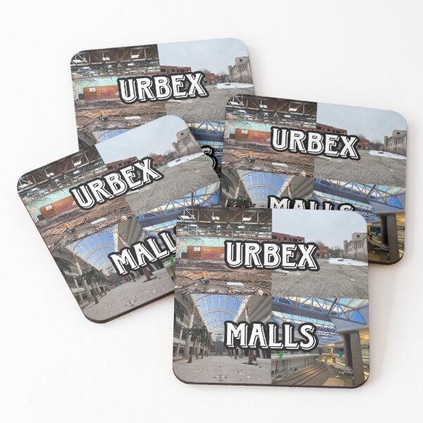Item preview, Urbex and Malls (Square) designed and sold by slackingpacking.